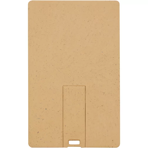 Clé USB biodégradable rectangulaire en forme de carte de crédit, Image 3
