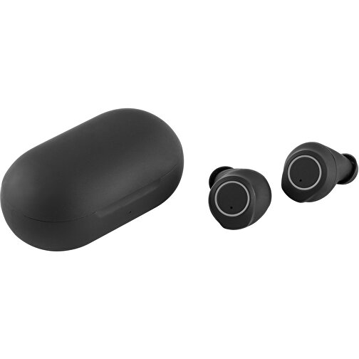 BASS. Kabellose In-Ear Kopfhörer Mit BT 5´0-Übertragung , schwarz, ABS, , Bild 4