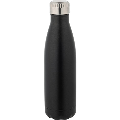 SHOW SATIN. Trinkflasche Aus Edelstahl 540ml , schwarz, Edelstahl, , Bild 1