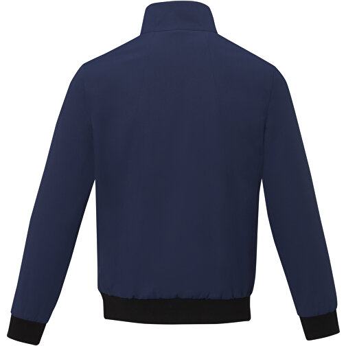 Keefe Leichte Bomberjacke - Unisex , navy, 240T cotton feel twill with TPU clear lamination 100% Polyester, 188 g/m2, Lining, 210T taffeta 100% Polyester, 60 g/m2, XXL, , Bild 4