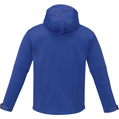 Match Softshelljacke Für Herren , blau, Single jersey Strick 90% Polyester, 10% Elastan, 360 g/m2, Bonding, Microfleece 100% Polyester, L, , Bild 4