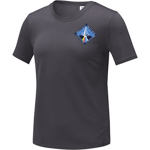 Kratos Cool Fit T-Shirt Für Damen , storm grey, Mesh    100% Polyester, 105 g/m2, XXL, , Bild 2