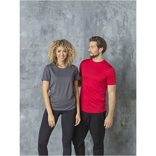 Kratos Cool Fit T-Shirt Für Damen , rot, Mesh    100% Polyester, 105 g/m2, 4XL, , Bild 8
