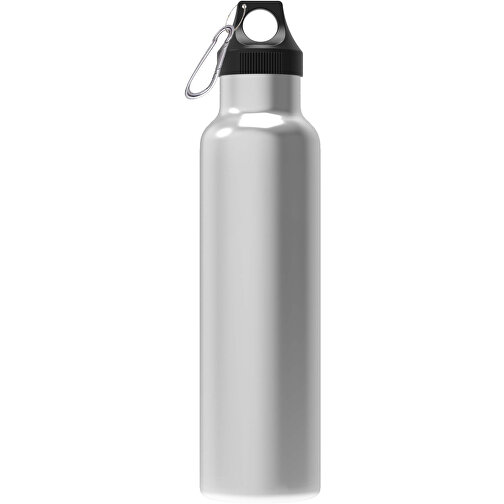 Isolierflasche Lennox 650ml , silber, Edelstahl & PP, 26,80cm (Höhe), Bild 1