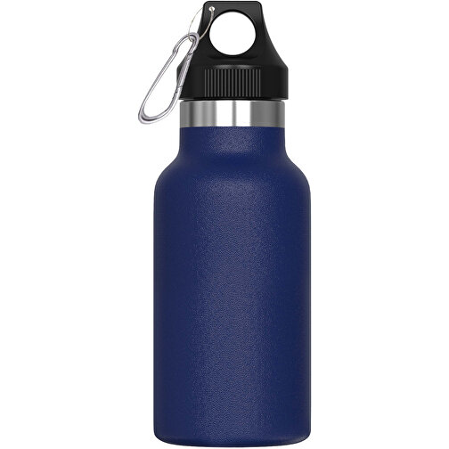 Isolierflasche Lennox 350ml , dunkelblau, Edelstahl & PP, 16,50cm (Höhe), Bild 1