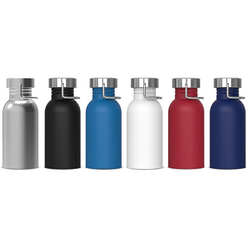 Wasserflasche Skyler 500ml , hellblau, Edelstahl & PP, 16,80cm (Höhe), Bild 3