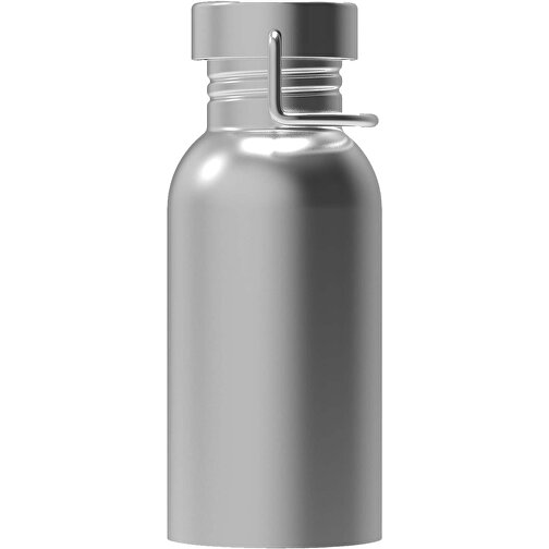 Wasserflasche Skyler 500ml , silber, Edelstahl & PP, 16,80cm (Höhe), Bild 1
