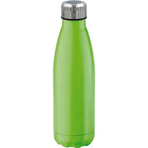 Isolierflasche Swing Colour-Edition Mit Temperaturanzeige 500ml , hellgrün, Edelstahl & PP, 25,30cm (Höhe), Bild 1