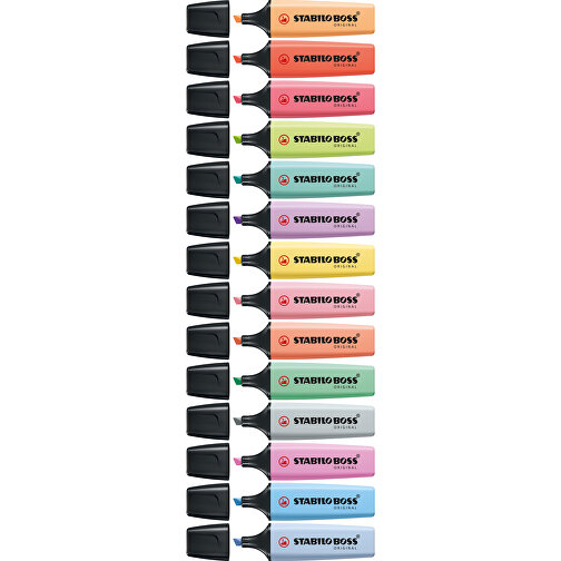 STABILO BOSS ORIGINAL Pastel Leuchtmarkierer , Stabilo, pastell-pink, Kunststoff, 10,50cm x 1,70cm x 2,70cm (Länge x Höhe x Breite), Bild 3