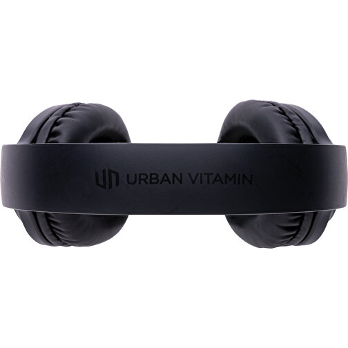 Urban Vitamin Belmont Wireless Kopfhörer, Schwarz , schwarz, ABS, 16,40cm x 18,80cm (Länge x Höhe), Bild 4