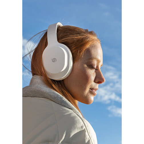 Urban Vitamin Freemond Wireless ANC Kopfhörer, Weiß , weiß, ABS, 17,00cm x 19,10cm (Länge x Höhe), Bild 10