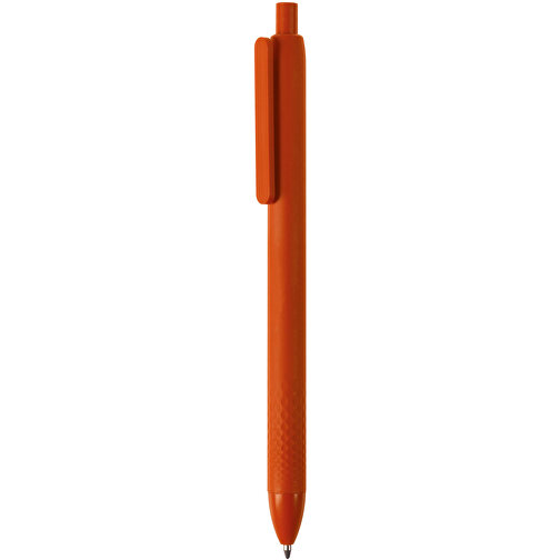 Kugelschreiber Papier/Mais (PLA) , orange, PLA, 14,60cm (Höhe), Bild 1