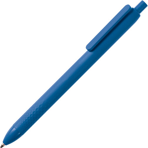 Kugelschreiber Papier/Mais (PLA) , blau, PLA, 14,60cm (Höhe), Bild 2