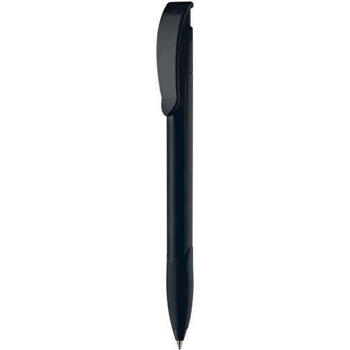 Kugelschreiber Apollo Recycled Mit Griffzone , schwarz, Recycled ABS, 14,70cm (Länge), Bild 1