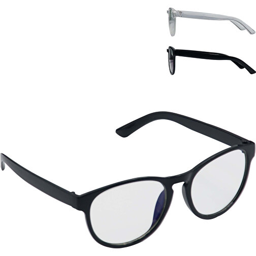 Blaulichtbrille , transparent, PC, 14,00cm x 4,50cm x 14,50cm (Länge x Höhe x Breite), Bild 5