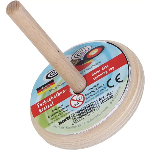 Toupie à disques de couleur petite, Image 1