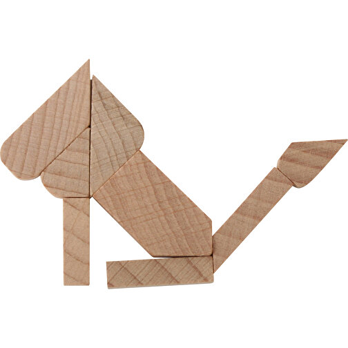 Mini-Löwe-Puzzle , , 6,50cm x 1,30cm x 5,00cm (Länge x Höhe x Breite), Bild 3