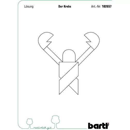 Mini puzzle de crabe, Image 4