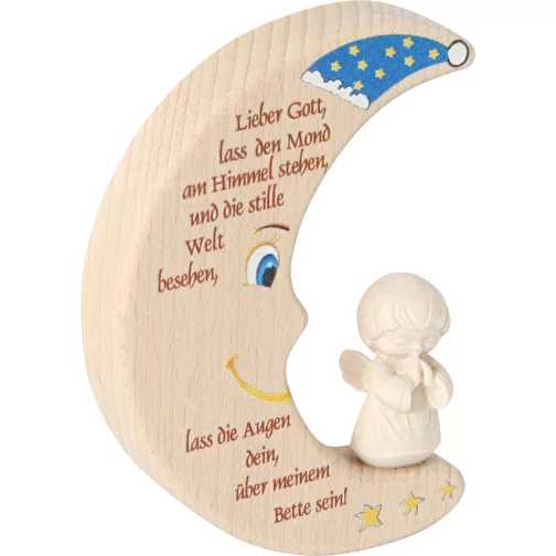 Lune et ange en prière, Image 1