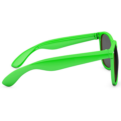 SunShine Glänzend - UV 400 , Promo Effects, grün, Rahmen aus Polycarbonat und Glass aus AC, 14,50cm x 4,80cm x 15,00cm (Länge x Höhe x Breite), Bild 4