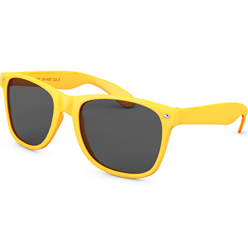 SunShine Glänzend - UV 400 , Promo Effects, gelb, Rahmen aus Polycarbonat und Glass aus AC, 14,50cm x 4,80cm x 15,00cm (Länge x Höhe x Breite), Bild 1