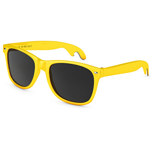 SunShine Cheers Glänzend - UV 400 , Promo Effects, gelb, Rahmen aus Polycarbonat und Glass aus AC, 14,50cm x 4,80cm x 15,00cm (Länge x Höhe x Breite), Bild 1