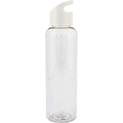 Loop Flasche Transparent R-PET 600ml , transparent weiß, R-PET, 25,60cm (Höhe), Bild 1