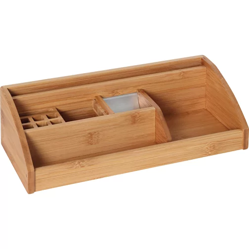 Support de bureau L, bambou, Image 1