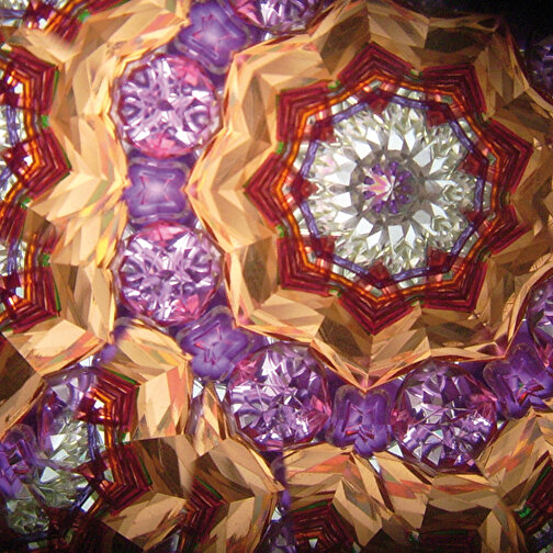 Drehkappen-Kaleidoskop 17 Cm Nostalgie/Sterne , , 17,00cm (Höhe), Bild 3