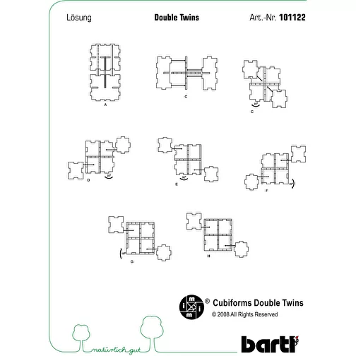 Cubiforms Double Twins, Image 3