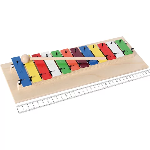 Metallophone grand, multicolore, 12 sons, Image 2