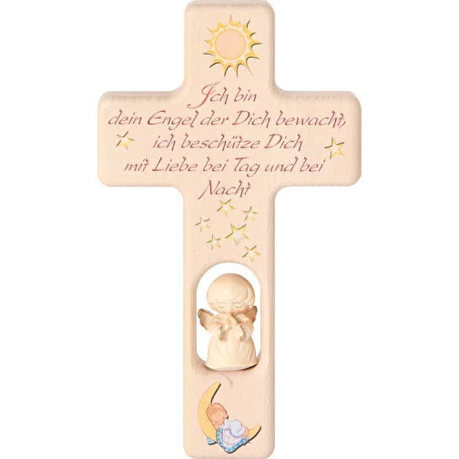 Croix avec ange 'Je suis ...', albâtre, Image 1