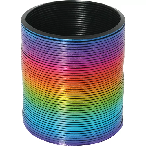 Spirale en plastique Arc-en-ciel, Image 1