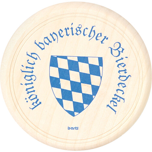 Königlich Bayerischer Bierdeckel , , 10,00cm x 1,50cm x 10,00cm (Länge x Höhe x Breite), Bild 1