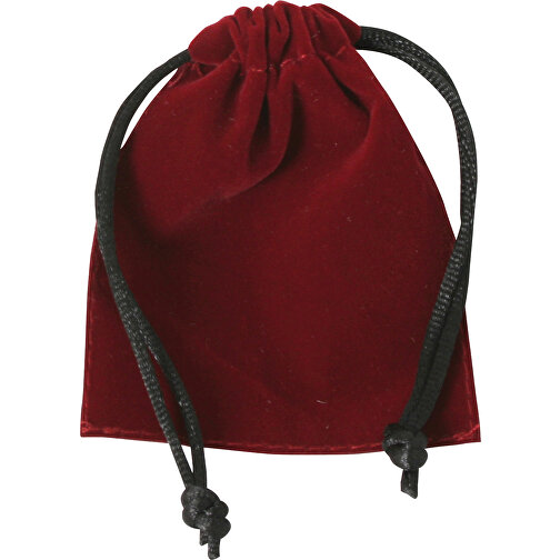 Fløjl taske rød, Billede 1