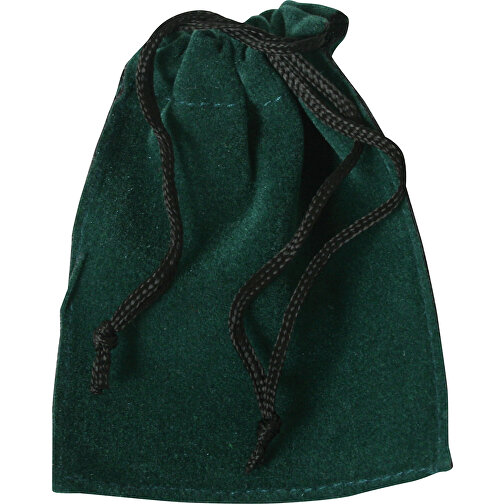 Bolsa de terciopelo verde, Imagen 1