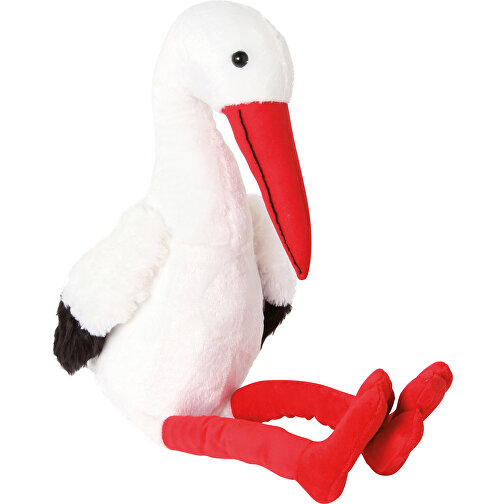 Stork siddende 41 cm, Billede 2