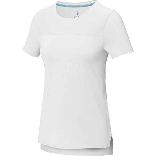 Borax Cool Fit T-Shirt Aus Recyceltem  GRS Material Für Damen , weiss, Mesh mit Cool Fit Finish 90% GRS zertifiziertes recyceltes Polyester, 10% Elastan, 160 g/m2, L, , Bild 1