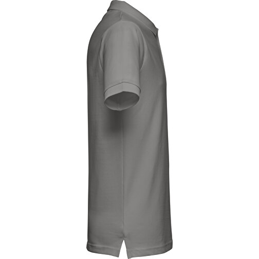 THC MONACO. Herren Poloshirt , grau, 100% Baumwolle, S, 70,00cm x 46,00cm (Länge x Breite), Bild 3