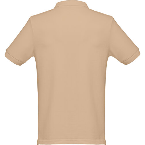 THC MONACO. Herren Poloshirt , hellbraun, 100% Baumwolle, S, 70,00cm x 46,00cm (Länge x Breite), Bild 2