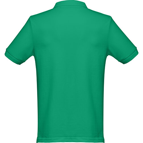 THC MONACO. Herren Poloshirt , grün, 100% Baumwolle, XXL, 77,50cm x 61,00cm (Länge x Breite), Bild 2