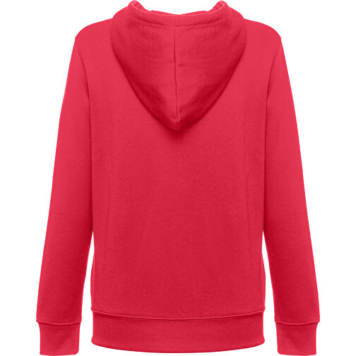 THC AMSTERDAM WOMEN. Sweatshirt Für Frauen Aus Baumwolle Und Polyester , rot, Baumwolle und Polyester, S, 64,00cm x 46,00cm (Länge x Breite), Bild 2
