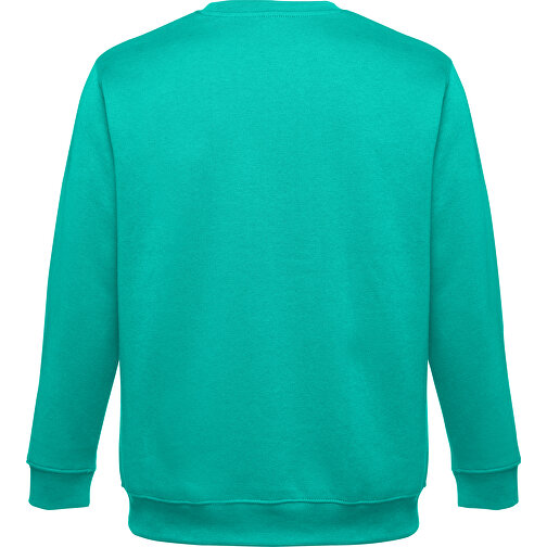 THC DELTA. Sweatshirt (unisex) Aus Baumwolle Und Polyester , türkisgrün, Baumwolle und Polyester, XXL, 75,00cm x 64,00cm (Länge x Breite), Bild 2
