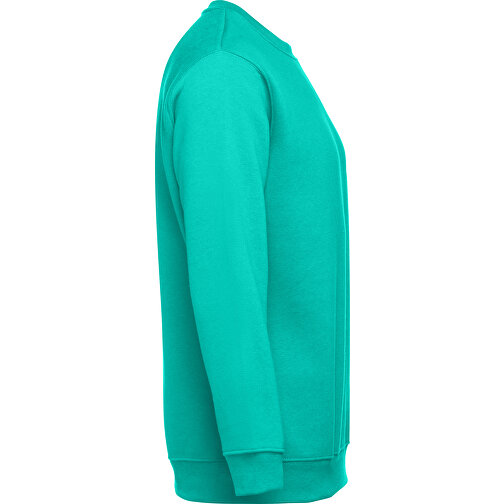 THC DELTA. Sweatshirt (unisex) Aus Baumwolle Und Polyester , türkisgrün, Baumwolle und Polyester, XL, 73,00cm x 61,00cm (Länge x Breite), Bild 3