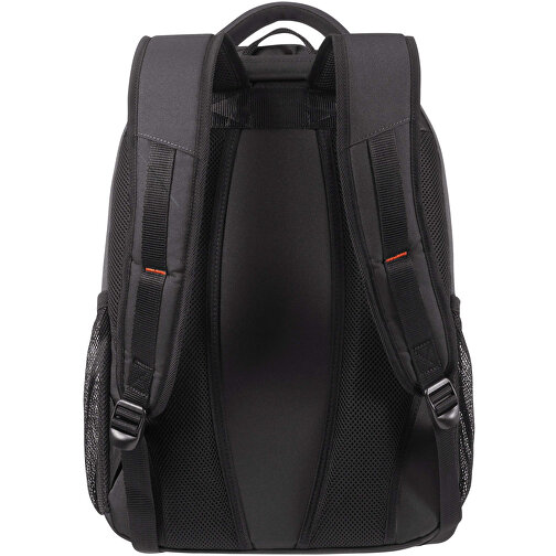 American Tourister - AT Work - Laptop Backpack 15,6' , black/orange, 100% Polyester, 49,50cm x 21,00cm x 32,00cm (Länge x Höhe x Breite), Bild 2