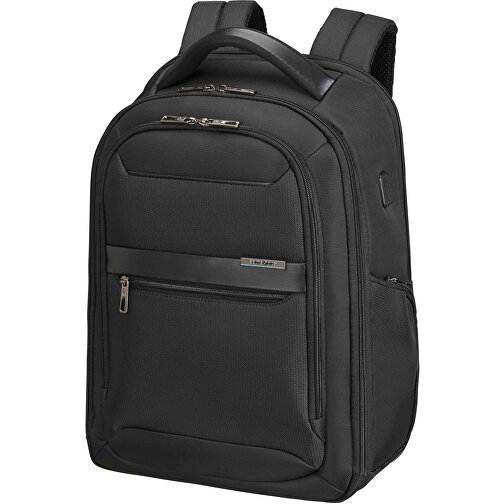 Samsonite - Vectura Evo - Laptop Backpack 15,6' , Samsonite, black, 95% POLYESTER + 5% PU, 30,00cm x 12,00cm x 41,00cm (Länge x Höhe x Breite), Bild 1