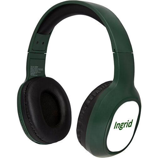 Riff Kabelloser Kopfhörer Mit Mikrofon , green flash, ABS Kunststoff, 18,50cm x 7,50cm x 17,50cm (Länge x Höhe x Breite), Bild 3