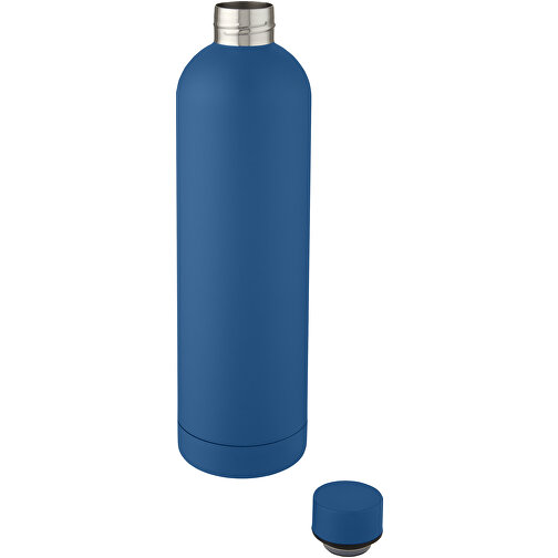 Spring 1 L Kupfer-Vakuum Isolierflasche , tech blue, Edelstahl, PP Kunststoff, 28,95cm (Höhe), Bild 4