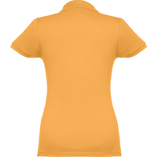 THC EVE. Damen Poloshirt , dunkelgelb, 100% Baumwolle, XXL, 68,00cm x 52,00cm (Länge x Breite), Bild 2