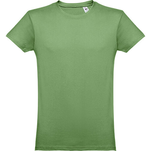 THC LUANDA. Herren-T-Shirt Aus Baumwolle Im Schlauchformat , jade-grün, 100% Baumwolle, XL, 76,00cm x 59,00cm (Länge x Breite), Bild 1